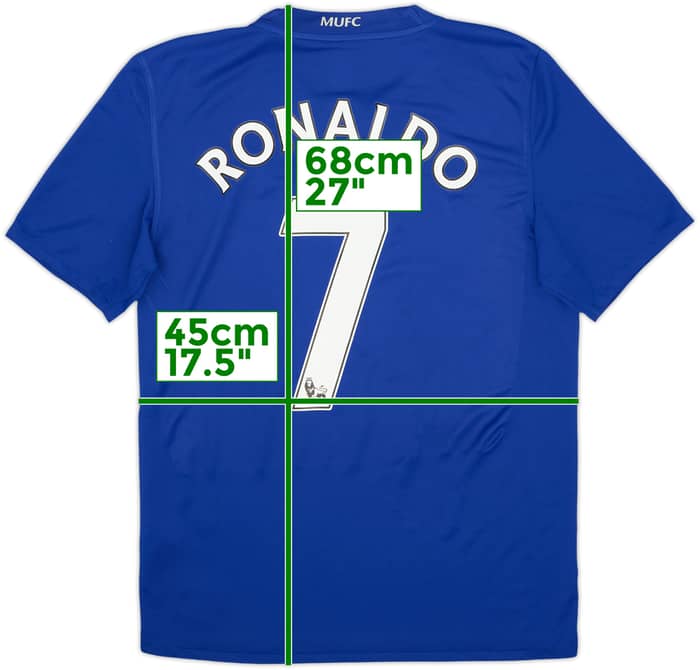 2008-09 Manchester United Third Shirt Ronaldo #7 - 6/10 - (S)