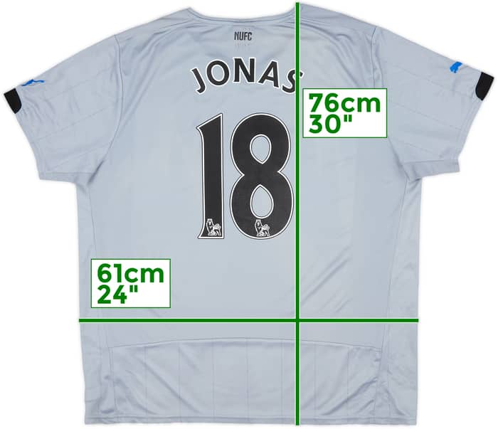 2014-15 Newcastle Away Shirt Jonas #18 - 7/10 - (XL)