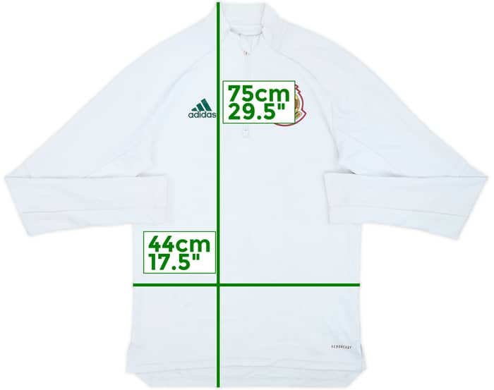 2018-19 Mexico adidas 1/4 Zip Drill Top - 5/10 - (XS)