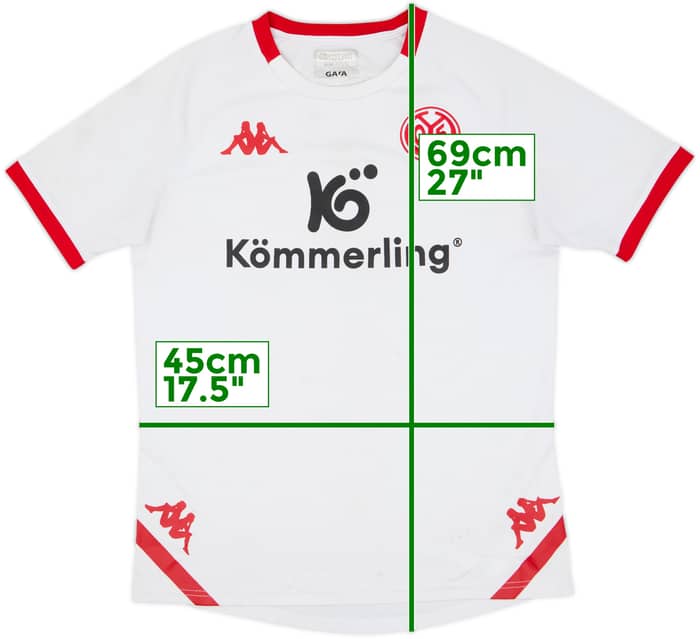 2022-23 FSV Mainz Kappa Training Shirt - 5/10 - (S)