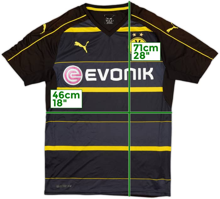 2016-17 Borussia Dortmund Away Shirt - 7/10 - (M)