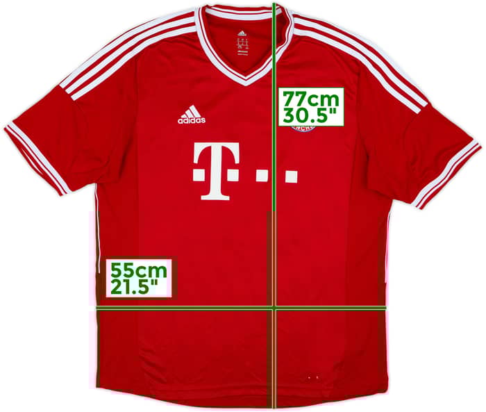 2013-14 Bayern Munich Home Shirt Schweinsteiger #31 - 5/10 - (XL)