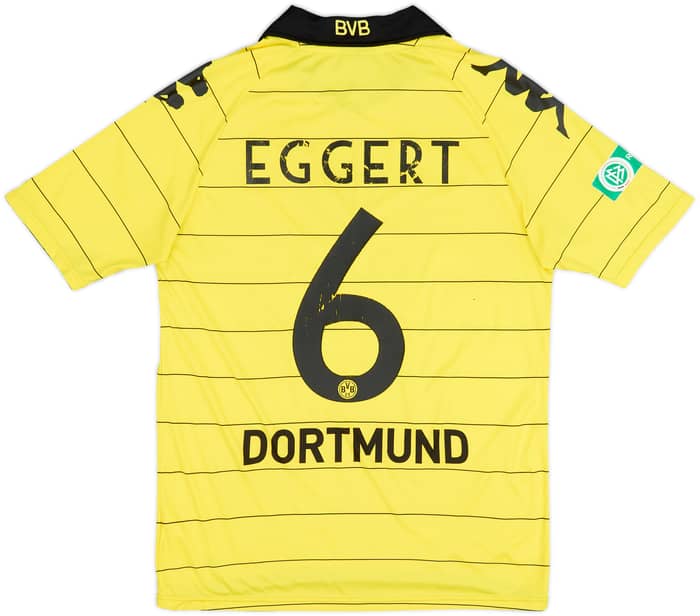 2010-11 Borussia Dortmund II Match Issue Home Shirt Eggert #6