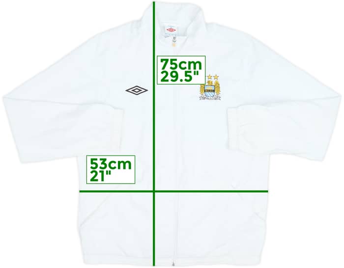 2010-11 Manchester City Umbro Track Jacket - 7/10 - (M)