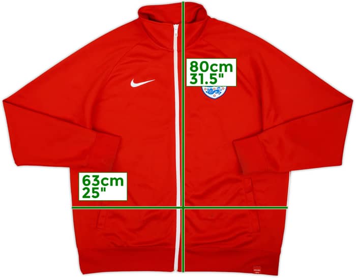 2016-17 England Nike Track Jacket - 7/10 - (XL)