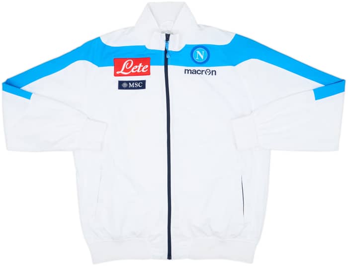 2013-14 Napoli Macron Track Jacket - 6/10 - (XXL)