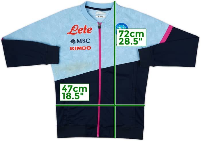 2020-21 Napoli Kappa Track Jacket - 4/10 - (M)