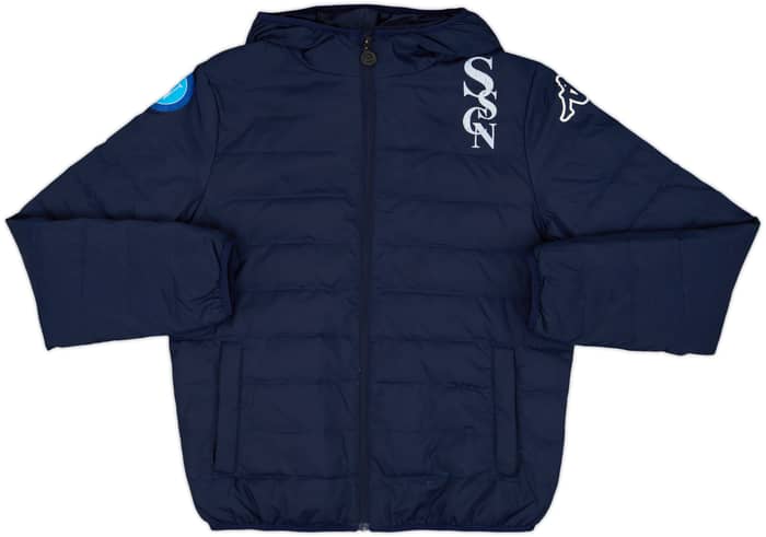 2015-16 Napoli Kappa Padded Bench Coat - 7/10 - (M)