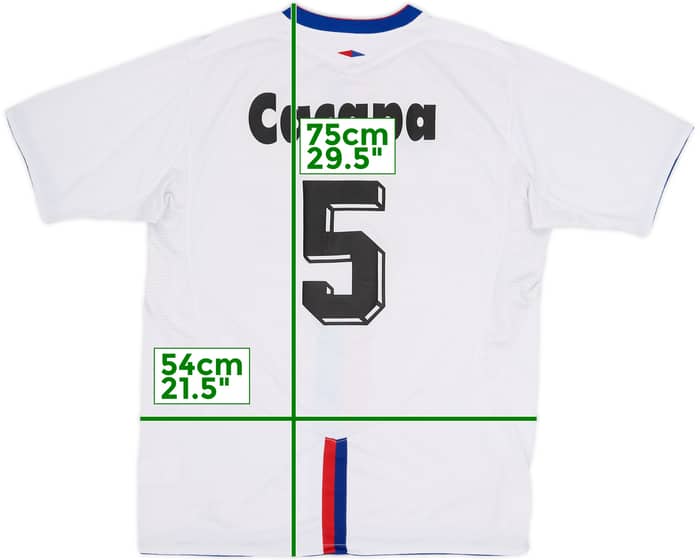 2004-05 Lyon Home Shirt Cacapa #5 - 5/10 - (L)