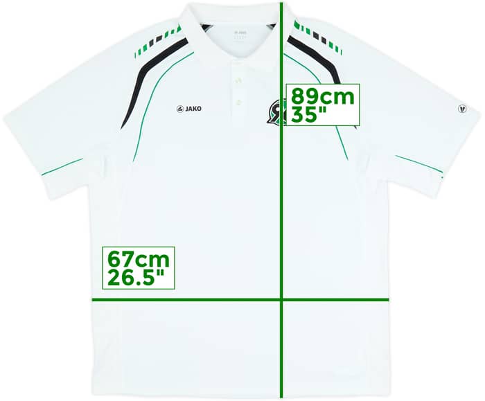 2011-12 Hannover 96 Jako Polo Shirt - 8/10 - (3XL)