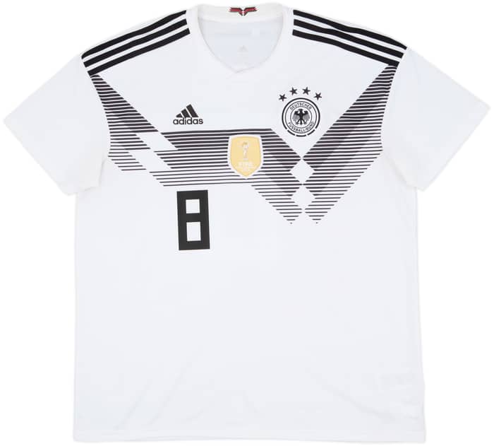 2018-19 Germany Home Shirt Kroos #8 - 8/10 - (XL)