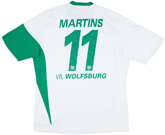 2009-10 Wolfsburg Home Shirt Martins #11 - 5/10 - (XL)