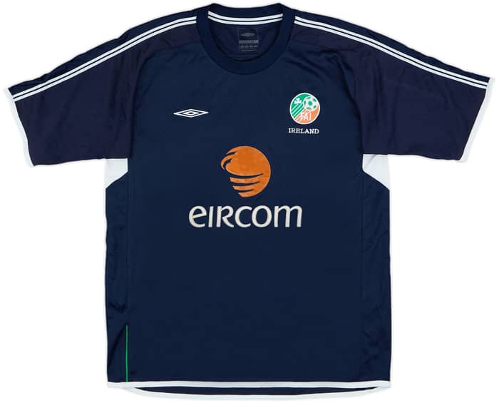 2002-03 Ireland Umbro Training Shirt - 7/10 - (M)