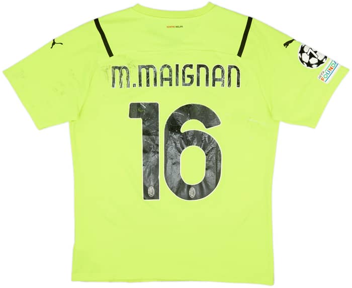 2022-23 AC Milan GK S/S Shirt M. Maignan #16 - 4/10 - (L)