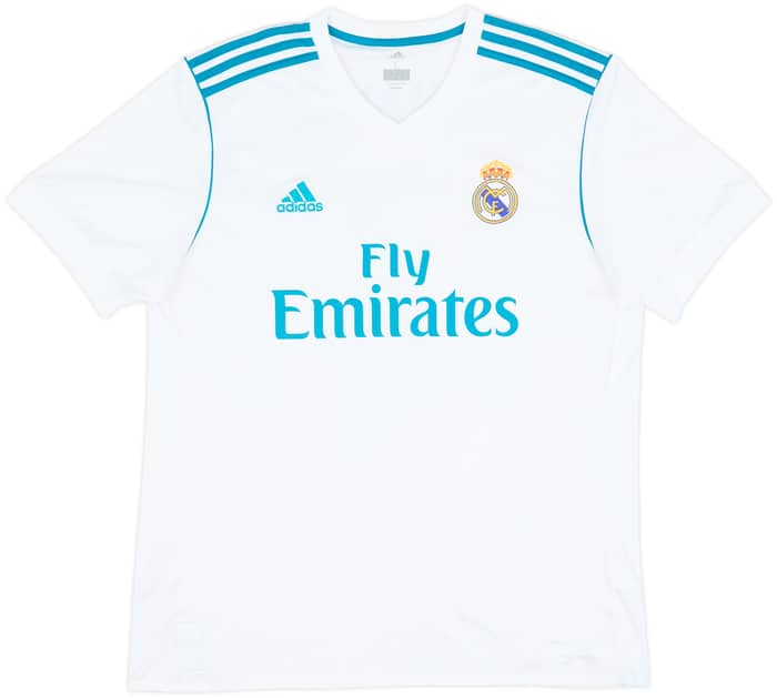 2017-18 Real Madrid Home Shirt Ronaldo #7 - 9/10 - (L)