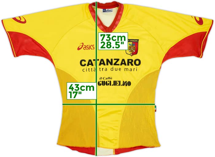 2004-05 US Cantanzaro Fourth Shirt - 3/10 - (M)