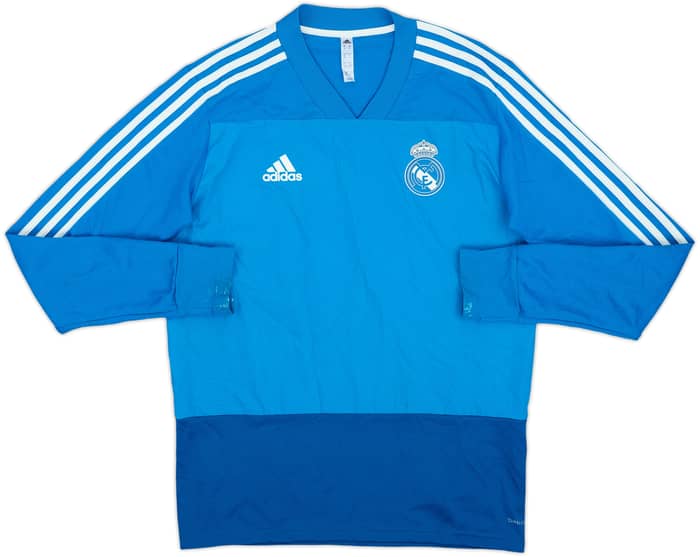 2018-19 Real Madrid adidas Sweat Top - 6/10 - (M)