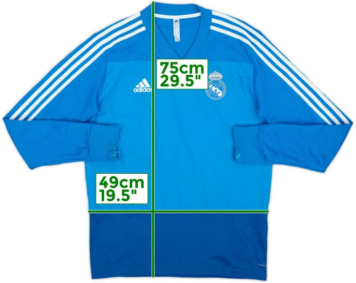 2018-19 Real Madrid adidas Sweat Top - 6/10 - (M)