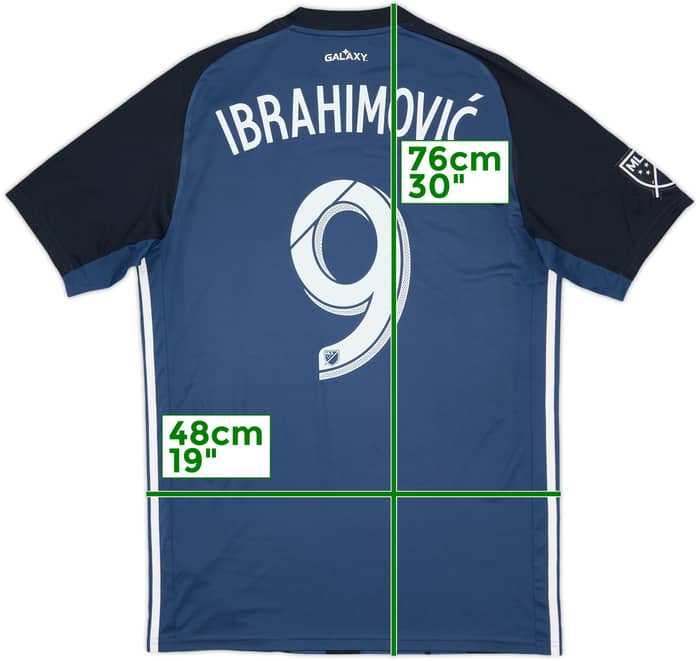 2019-20 LA Galaxy Away Shirt Ibrahimovic #9 - 7/10 - (M)