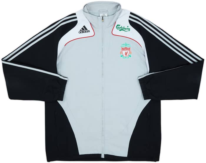 2008-09 Liverpool adidas Track Jacket - 8/10 - (L)
