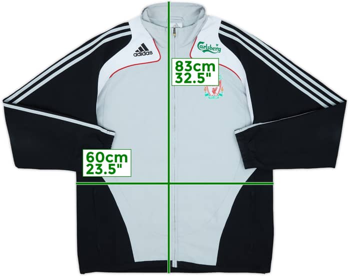 2008-09 Liverpool adidas Track Jacket - 8/10 - (L)