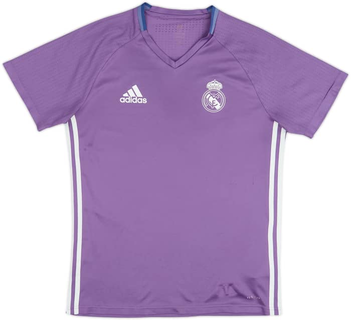 2016-17 Real Madrid adizero Training Shirt - 8/10 - (M)