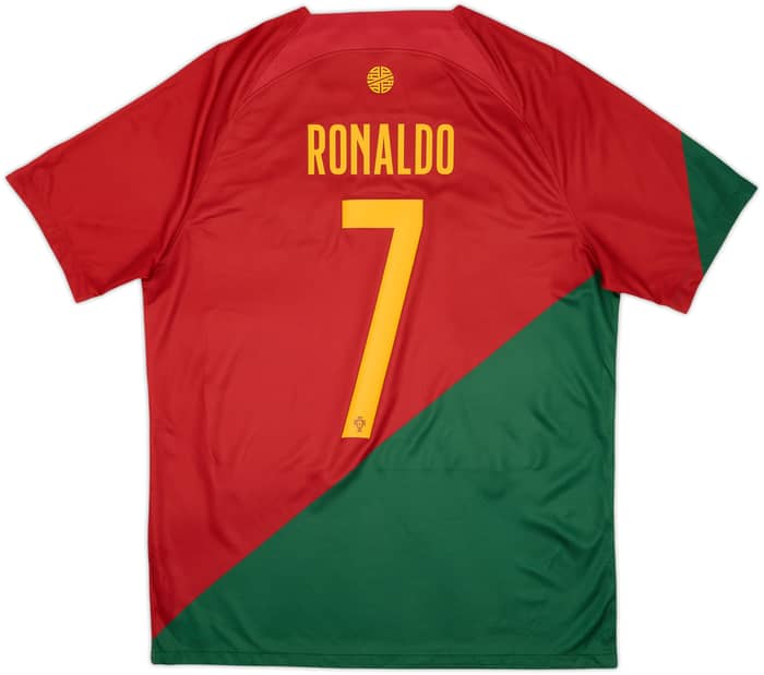 Camiseta de local de Portugal 2022-23 Ronaldo #7 - 8/10 - (L)