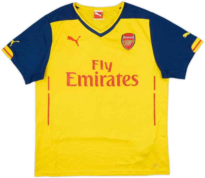2014-15 Arsenal Away Shirt Ramsey #16 - 6/10 - (L)