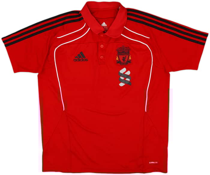 2010-11 Liverpool adidas Polo Shirt - 6/10 - (L)