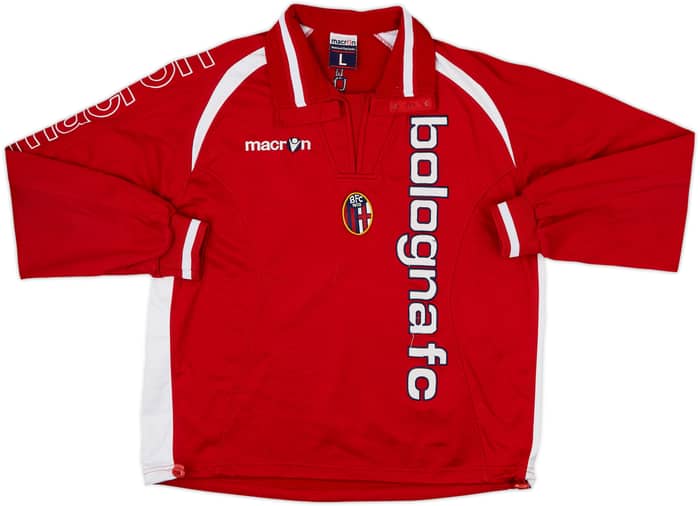 2009-10 Bologna Macron Drill Top - 4/10 - (L)