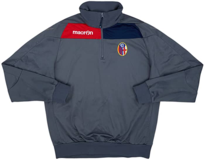 2013-14 Bologna Macron 1/4 Zip Drill Top - 5/10 - (M)