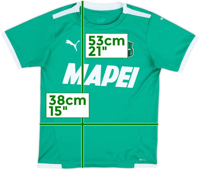 2020-21 Sassuolo Puma Training Shirt - 8/10 - (S.Boys)