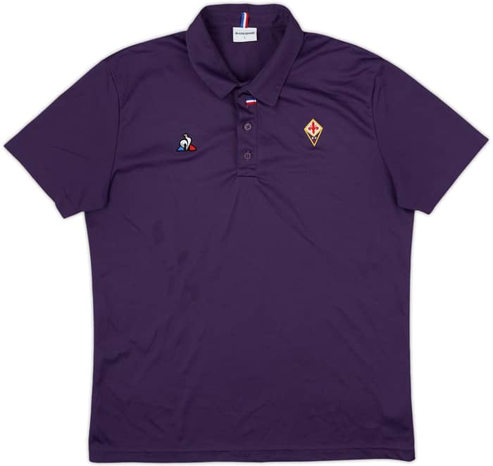 2019-20 Fiorentina Le Coq Sportif Polo Shirt - 10/10 - (L)