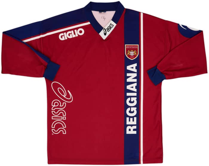 1997-98 Reggina Asics Training L/S Shirt - 8/10 - (XL)