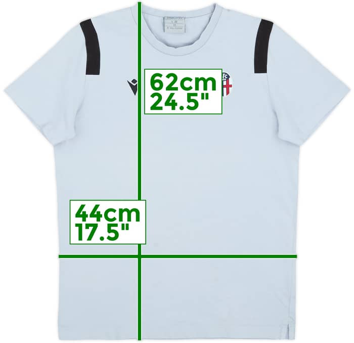 2021-22 Bologna Macron Training Shirt - 7/10 - (L.Boys)