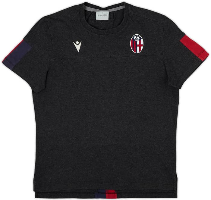 2019-20 Bologna Macron Cotton Tee - 7/10 - (S)