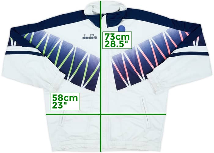 1994 Italy Diadora Track Jacket - 4/10 - (M)