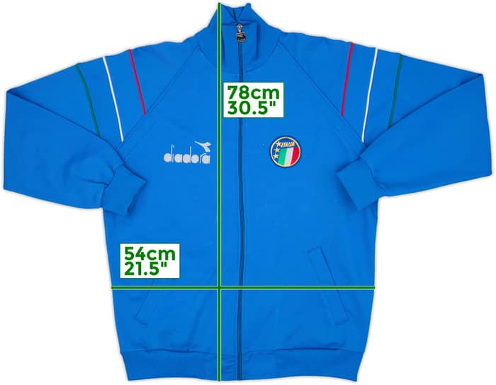 1986 Italy Diadora Track Jacket - 6/10 - (XL)