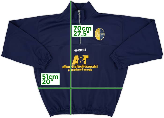 2002-03 Modena Errea 1/4 Zip Drill Top - 4/10 - (L)