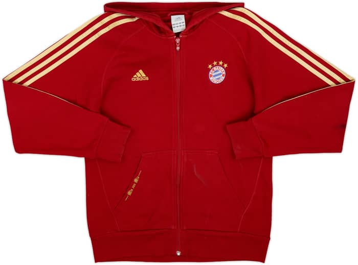 2011-12 Bayern Munich adidas Hooded Track Top - 7/10 - (S)