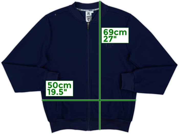 2012-13 Parma Errea Track Top - 8/10 - (M)