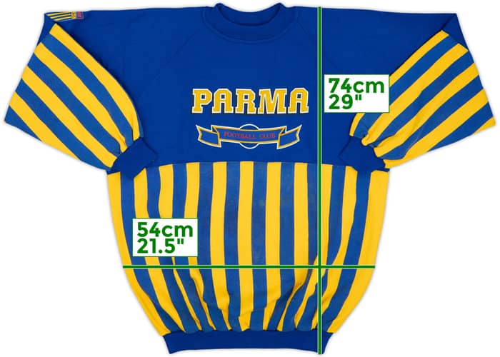 1990-91 Parma Le Felpe dei Grandi Club Sweat Top - 6/10 - (L)