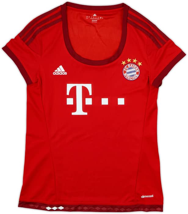 2015-16 Bayern Munich Home Shirt - 9/10 - (Women's S)