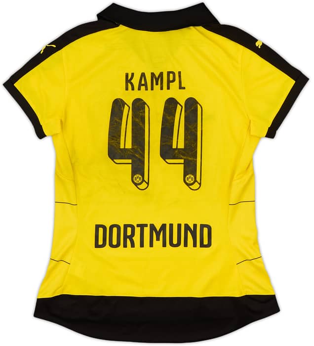 2015-16 Borussia Dortmund Home Shirt Kampl #44 - 4/10 - (Women's S)