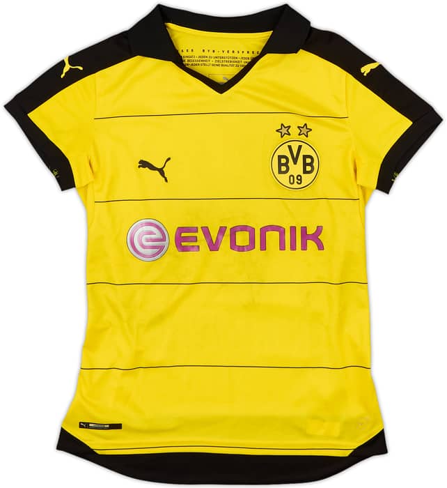 2015-16 Borussia Dortmund Home Shirt Kampl #44 - 4/10 - (Women's S)