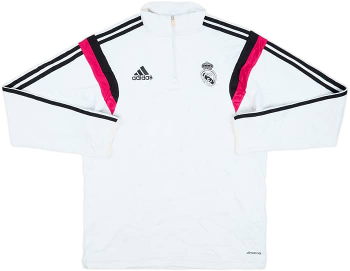 2014-15 Real Madrid adidas 1/4 Zip Drill Top - 6/10 - (M)