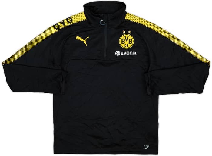 2017-18 Borussia Dortmund Puma 1/4 Zip Drill Top - 5/10 - (S)