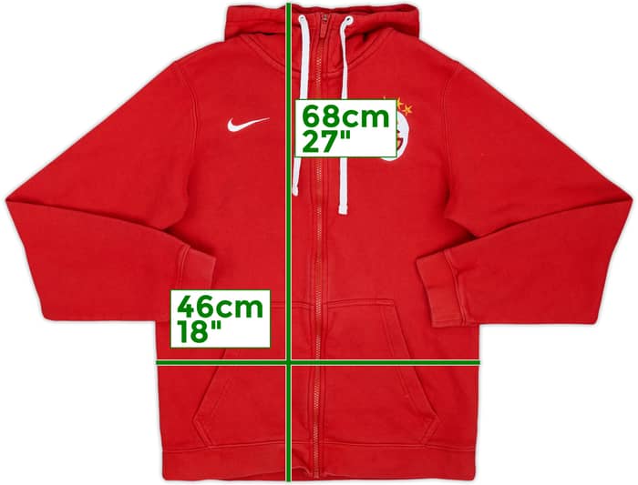 2019-20 Galatasaray Nike Hooded Sweat Top - 6/10 - (S)