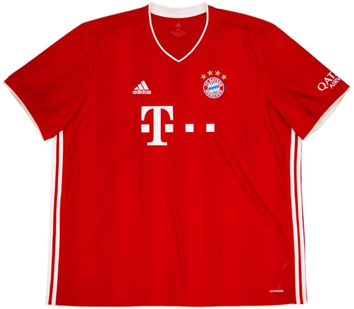 2020-21 Bayern Munich Home Shirt Lewandowski #9 - 7/10 - (3XL)