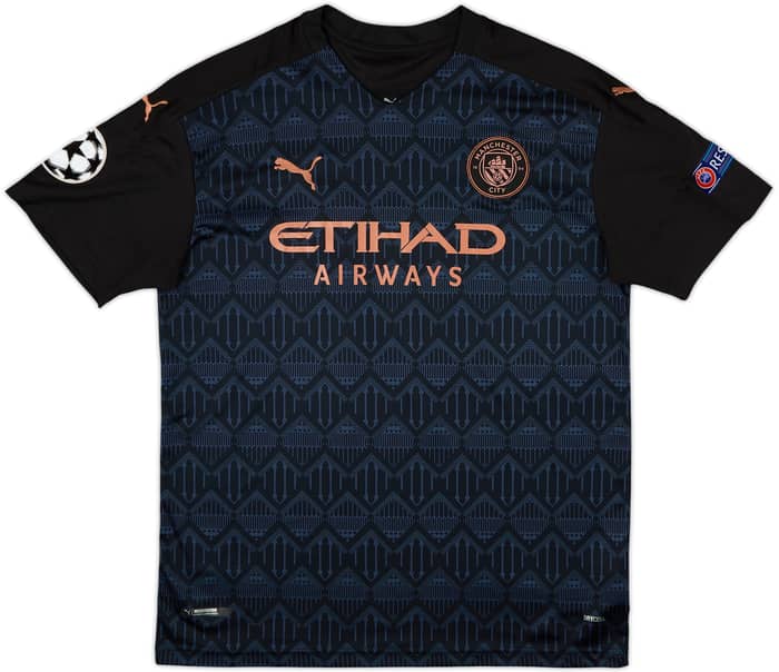 2020-21 Manchester City Away Shirt De Bruyne #17 - 5/10 - (XL)